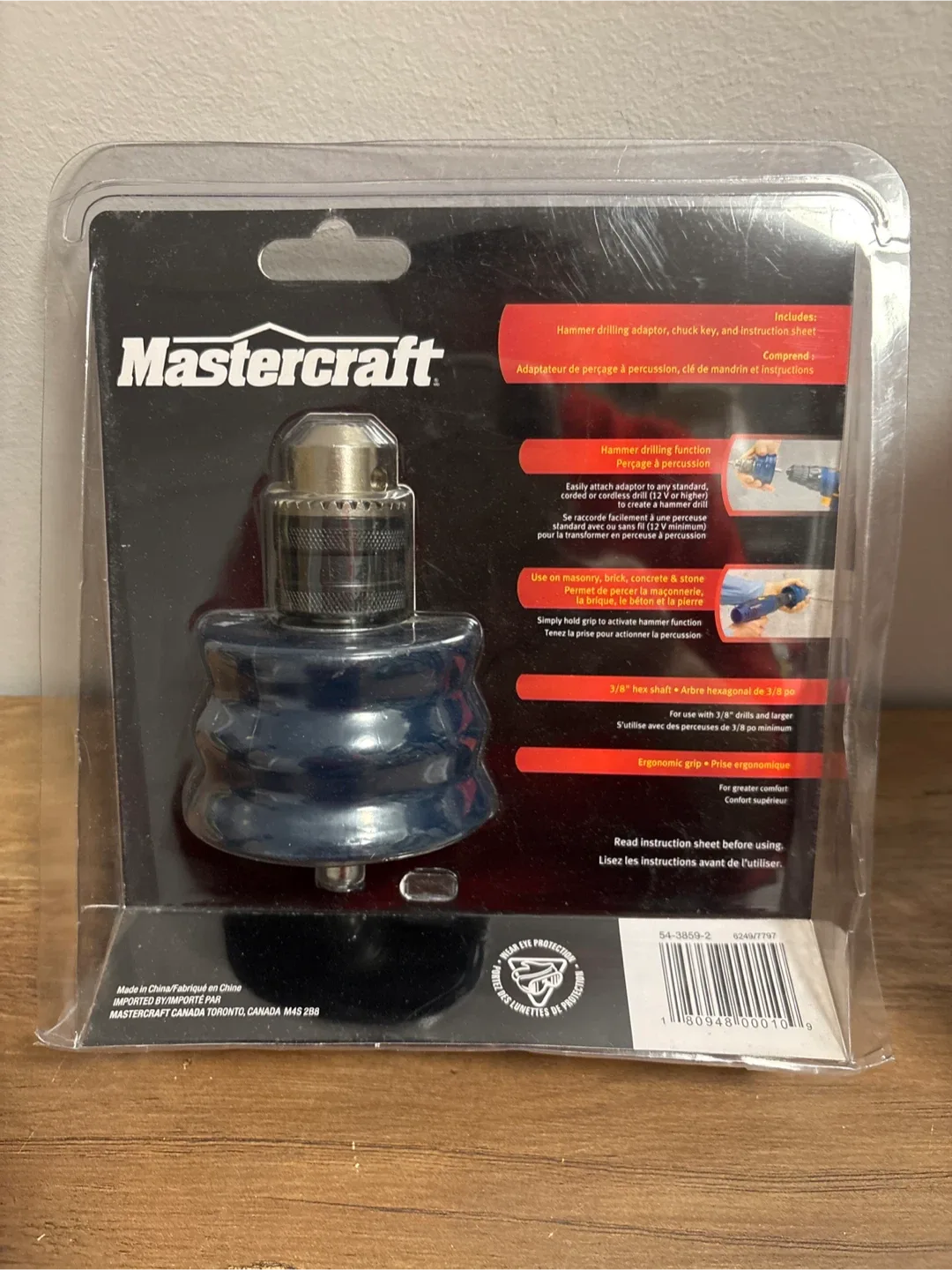 Mastercraft Hammer Drilling Adaptor - New in Package image indicator(4)