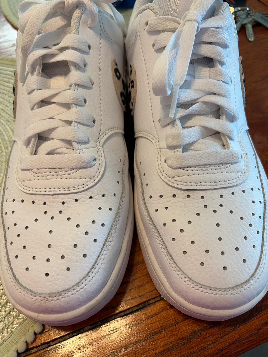 Nike Court Vision Low Leopard Accent - photo 4