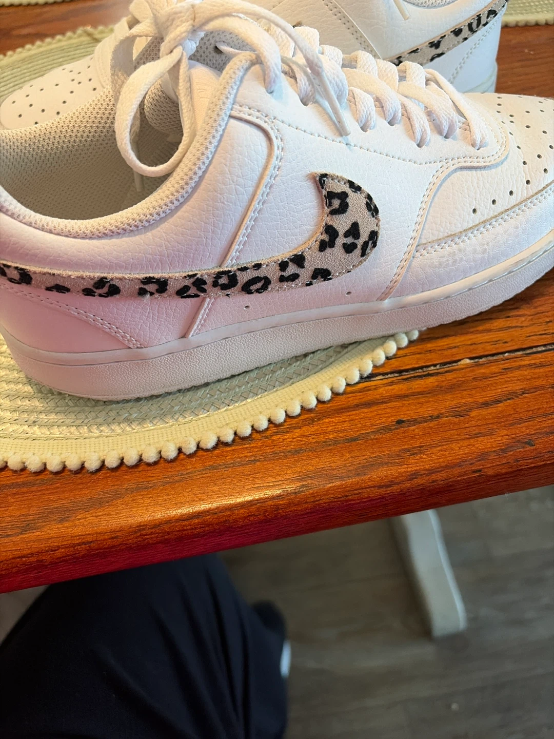 Nike Court Vision Low Leopard Accent - photo 2