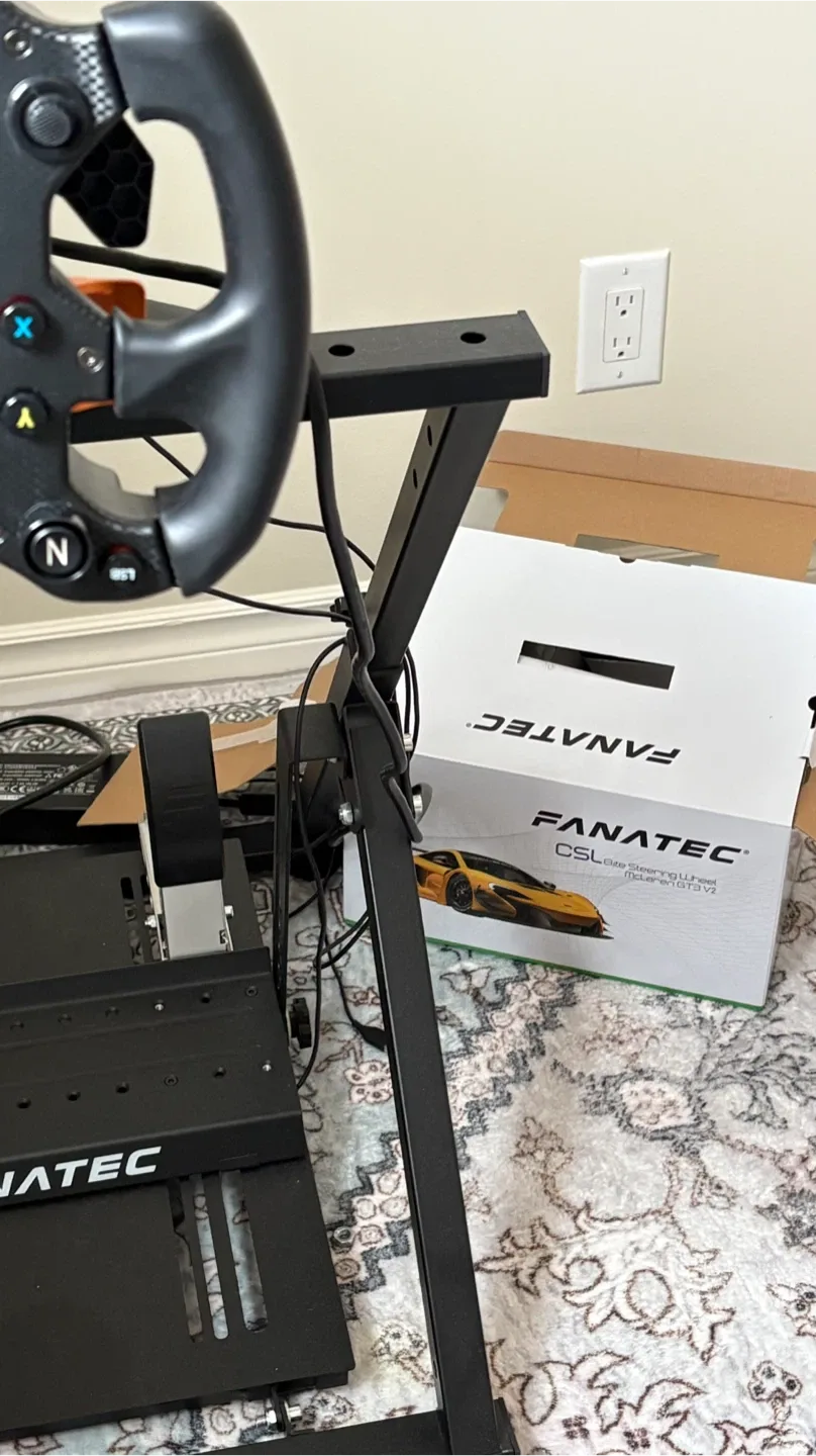 Fanatec McLaren GT3 Steering Wheel w/ Stand