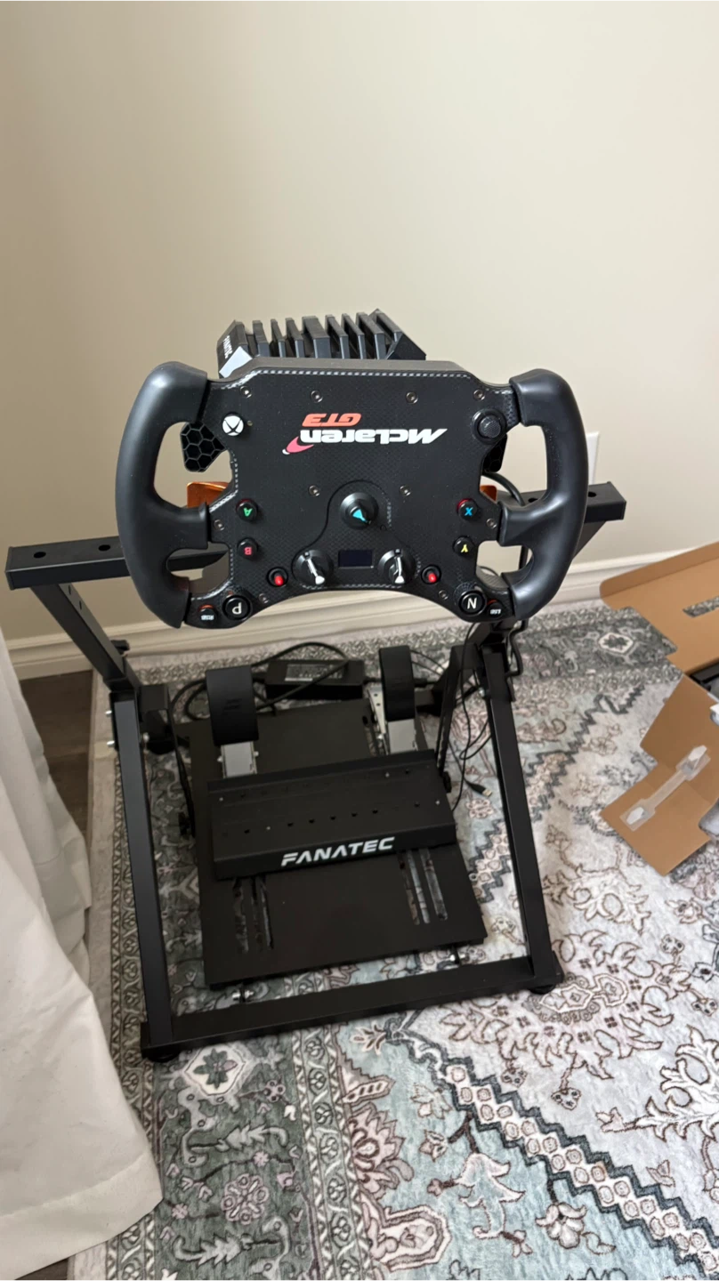 Fanatec McLaren GT3 Steering Wheel w/ Stand - photo 2