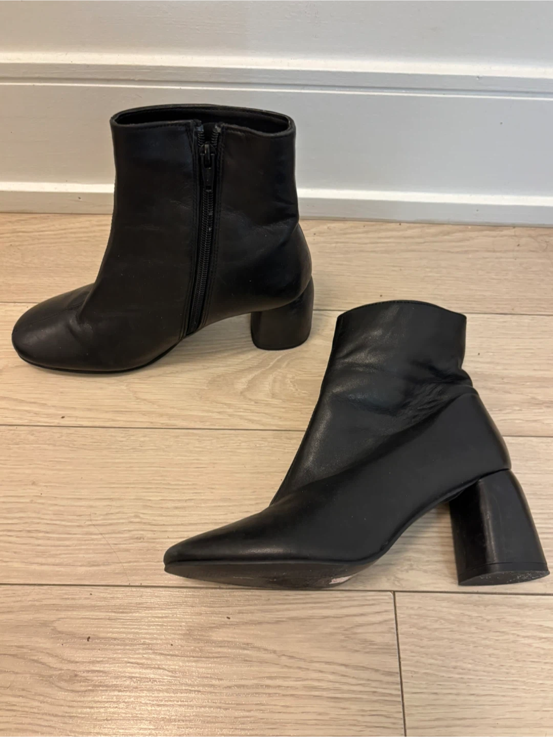 Topshop Black Ankle Boots
