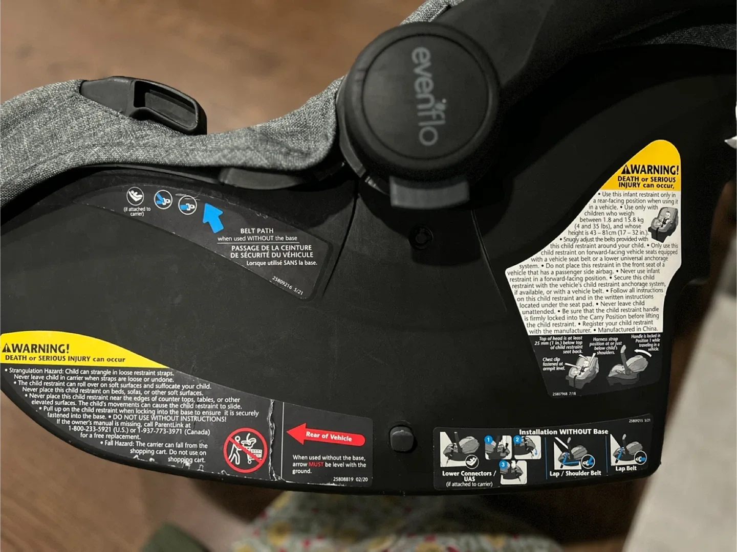 Evenflo Infant Car Seat with Base image indicator(2)