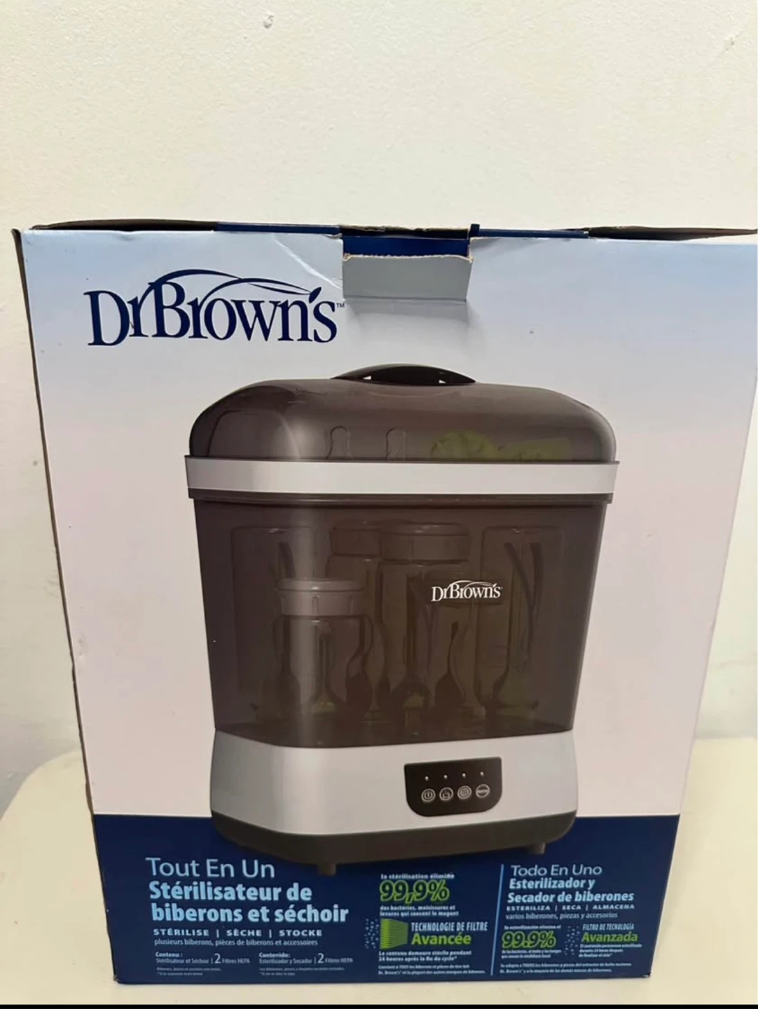 Dr. Brown's Baby Bottle Sterilizer and Dryer - photo 2