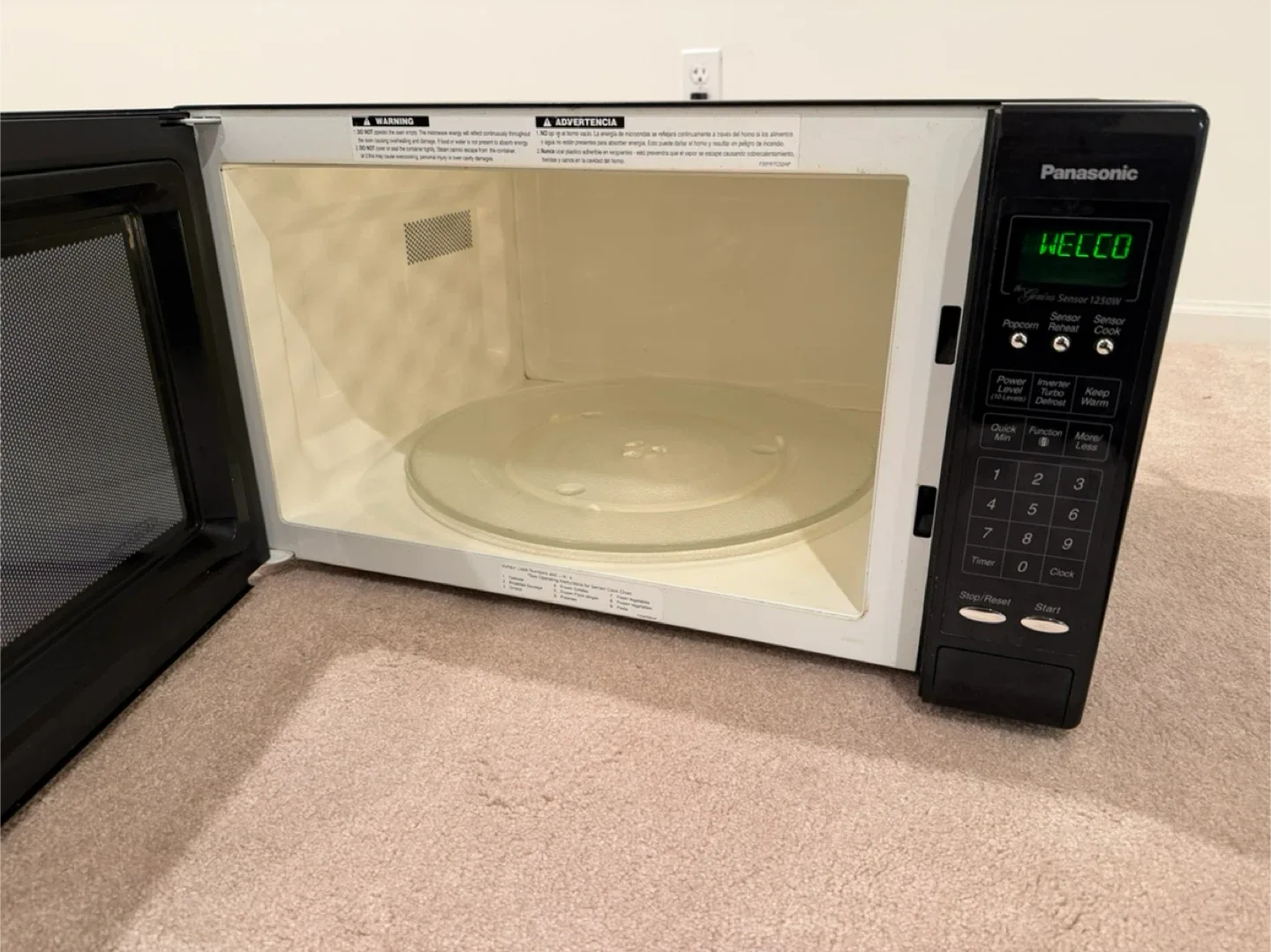 Panasonic Inverter Genius Sensor microwave image indicator(2)