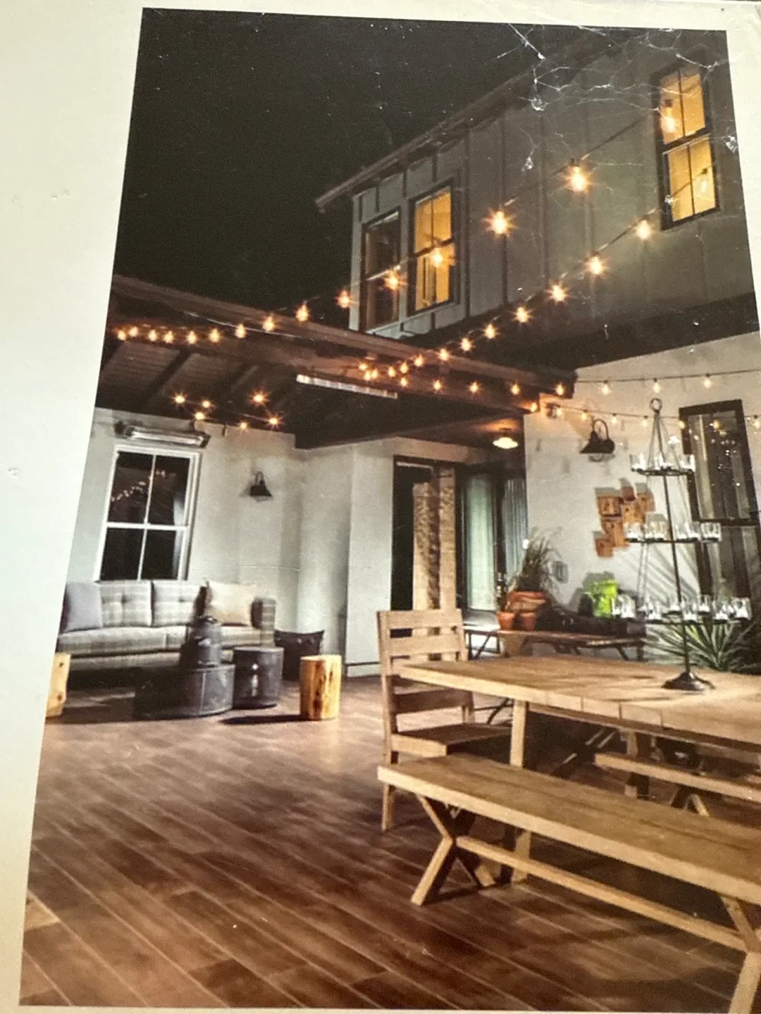 Sunthin 96ft LED Outdoor String Lights - New in Box!