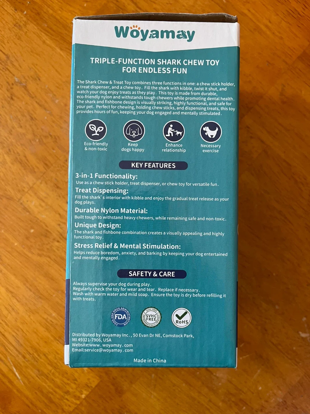 Woyamay 3-in-1 Dog Chew Toy - New image indicator(3)