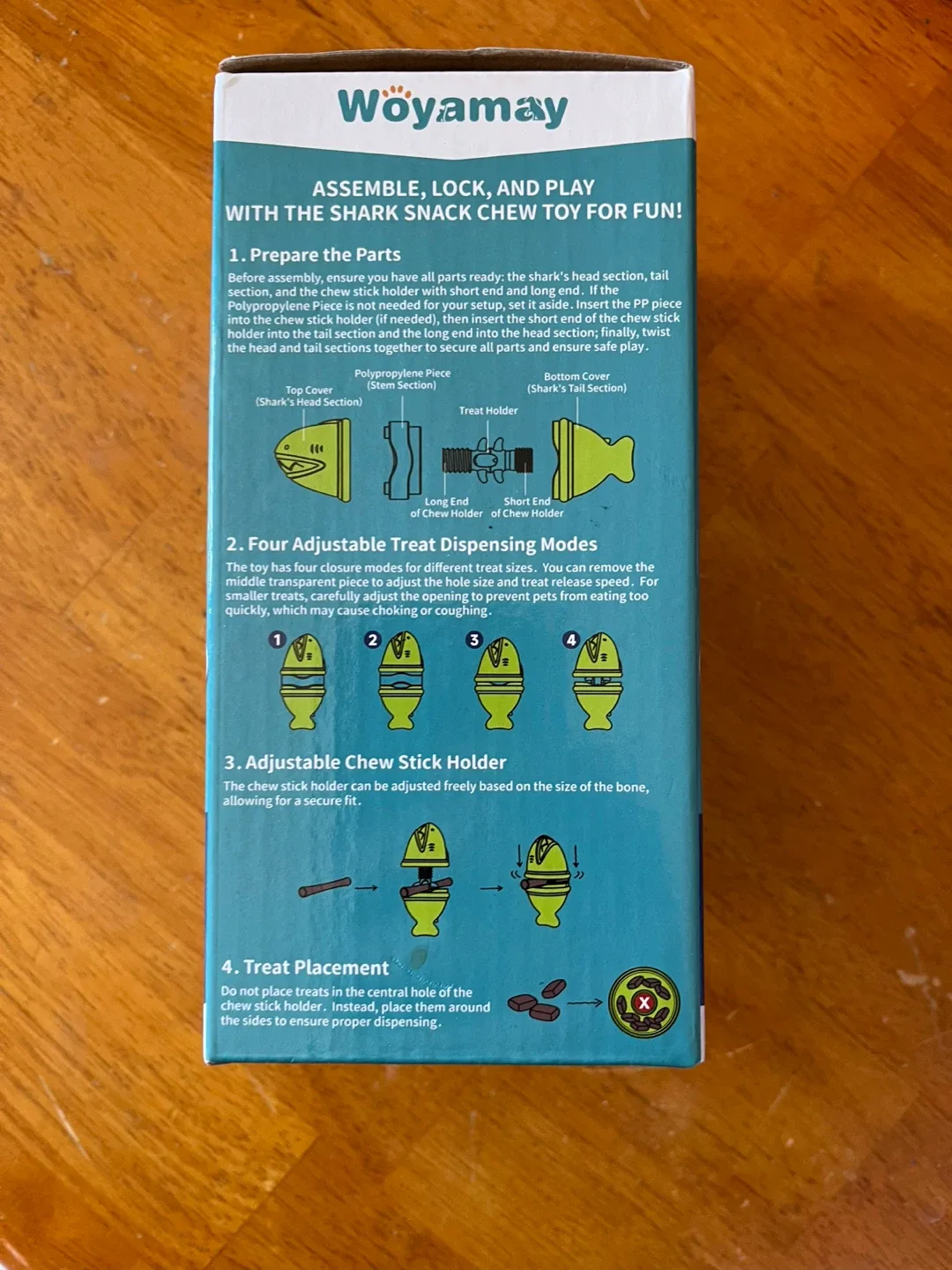 Woyamay 3-in-1 Dog Chew Toy - New image indicator(2)