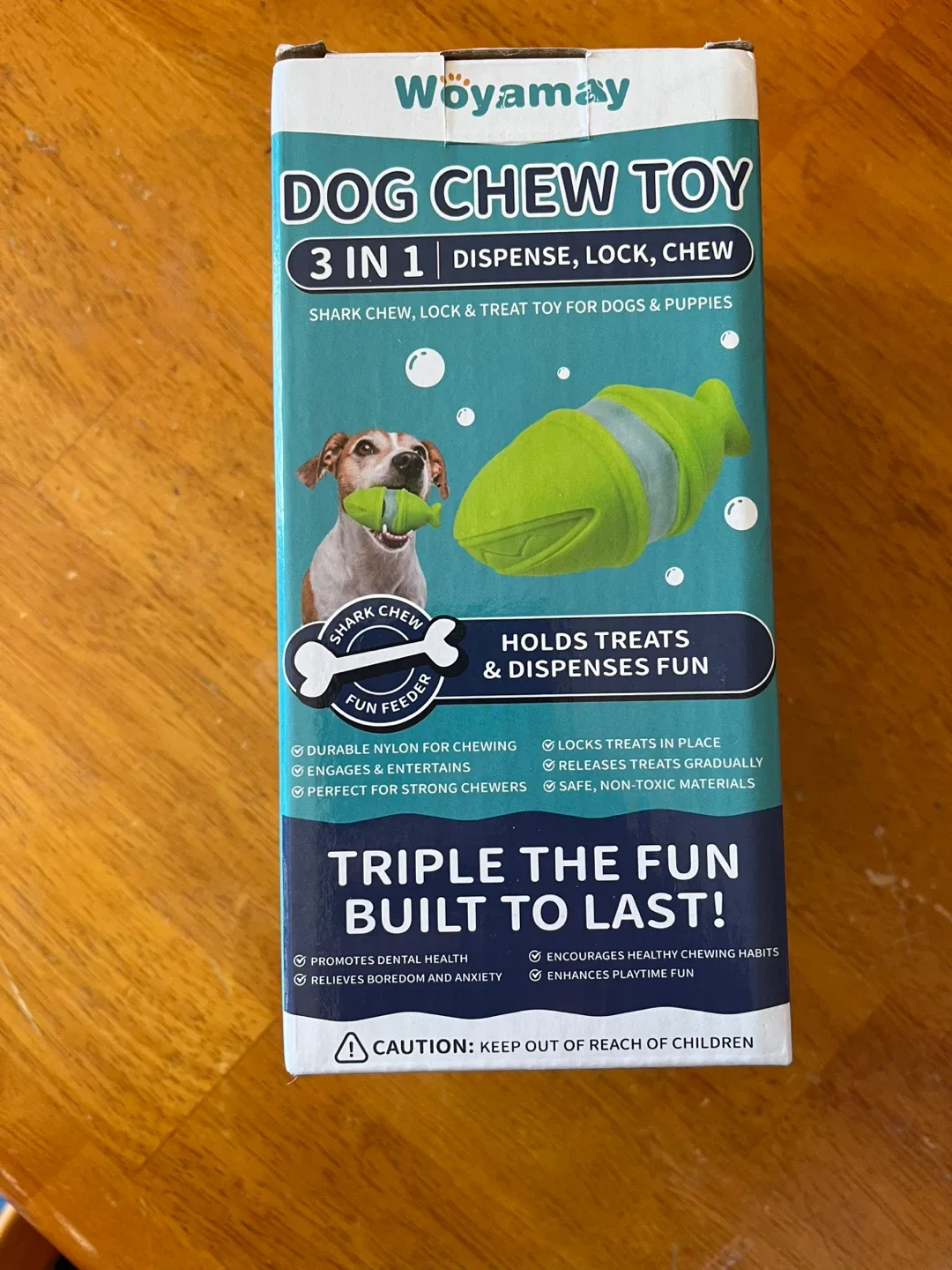 Woyamay 3-in-1 Dog Chew Toy - New