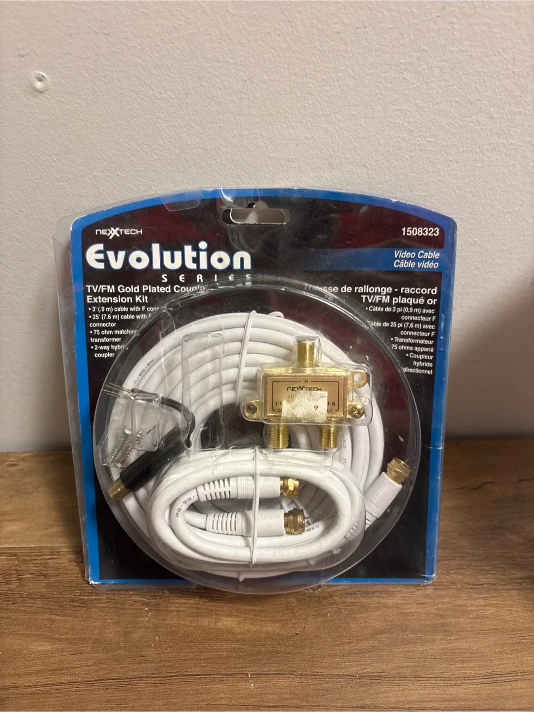 Nexxtech Evolution TV/FM Gold Plated Coupler