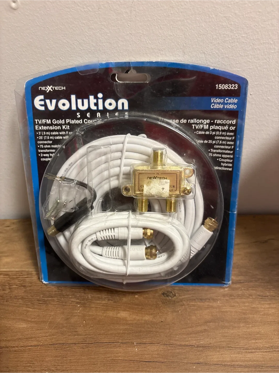Nexxtech Evolution TV/FM Gold Plated Coupler image indicator(4)