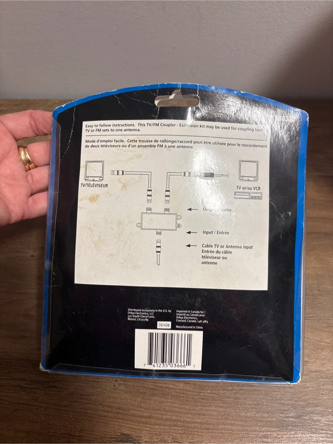 Nexxtech Evolution TV/FM Gold Plated Coupler image indicator(2)