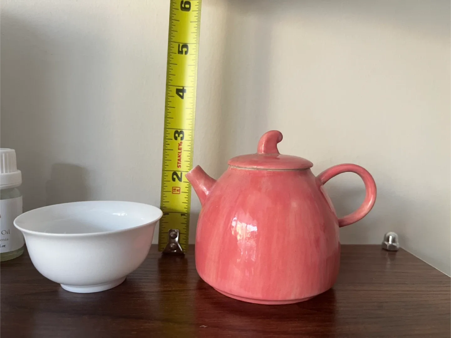 Small Pink Teapot and a cup