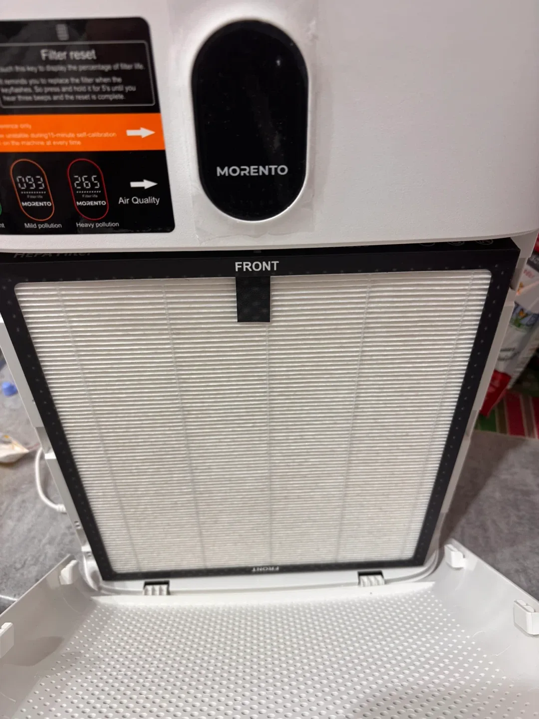 Morento HY4866 Air Purifier image indicator(4)