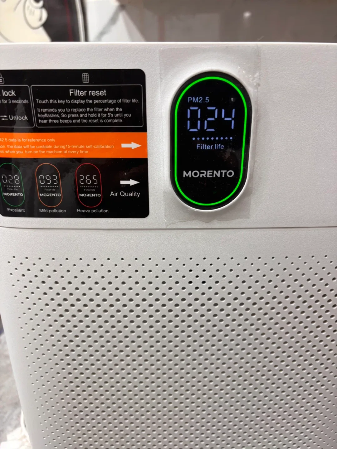 Morento HY4866 Air Purifier image indicator(2)