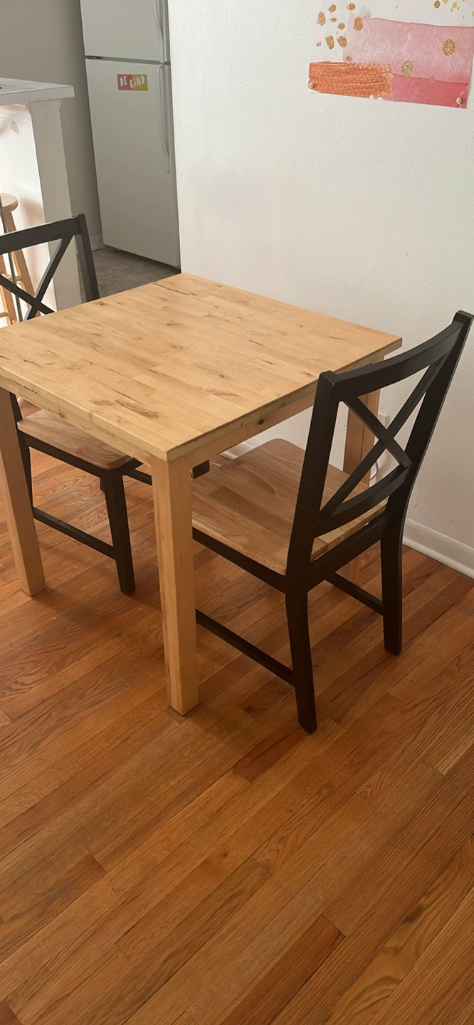 Dining Table and 2 Chairs