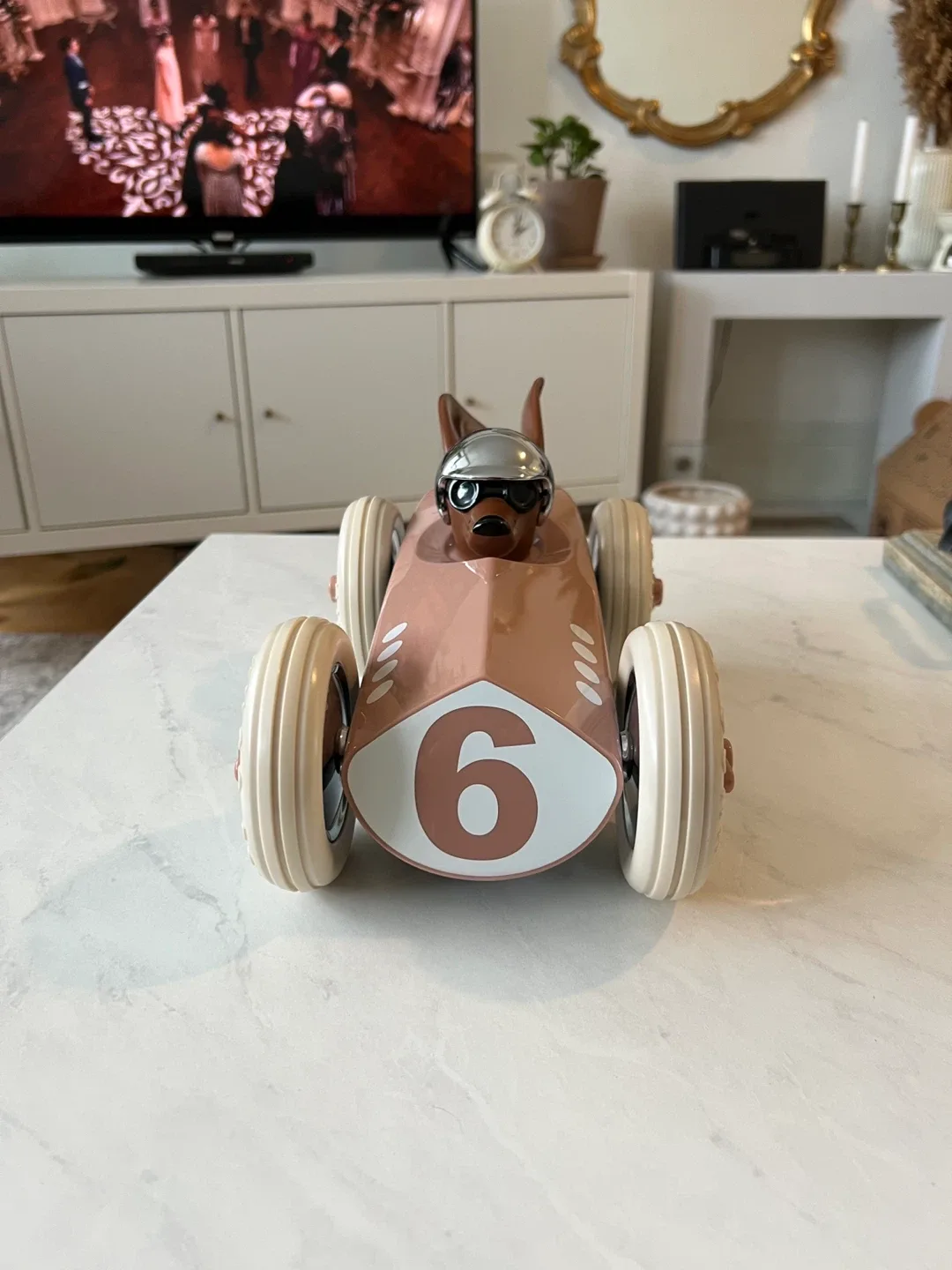 PLAYFOREVER RUFUS WELLER PINK COLLECTOR RACE CAR BOSS #Cleanout image indicator(4)