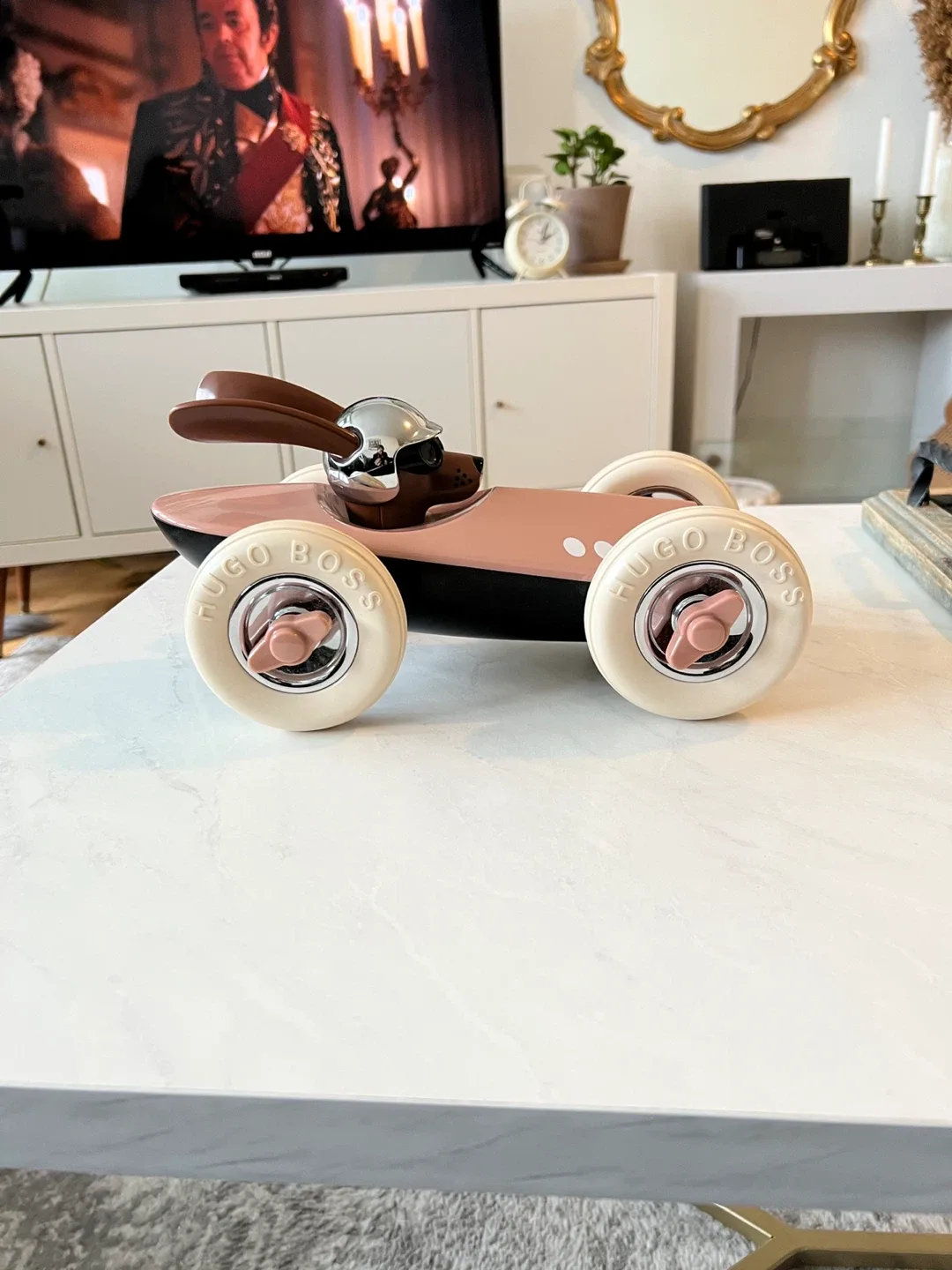 PLAYFOREVER RUFUS WELLER PINK COLLECTOR RACE CAR BOSS #Cleanout image indicator(6)