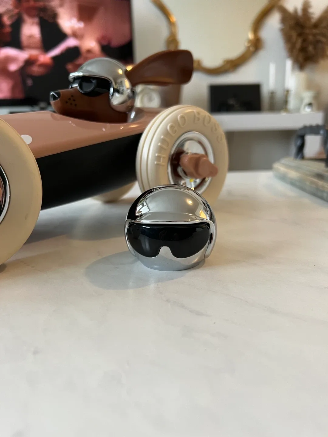 PLAYFOREVER RUFUS WELLER PINK COLLECTOR RACE CAR BOSS #Cleanout image indicator(2)