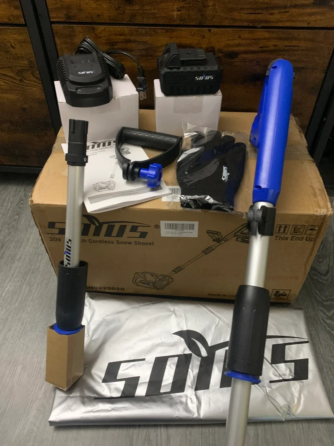 SONUS 20V Cordless Snow Shovel