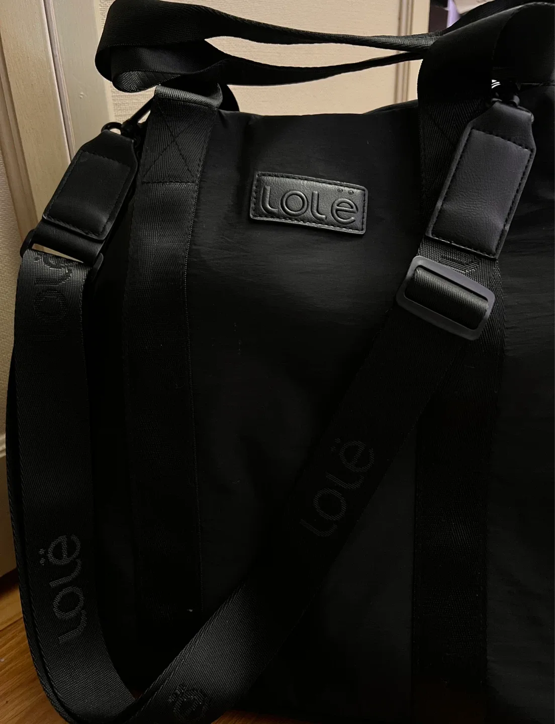 Lole Black Tote Bag