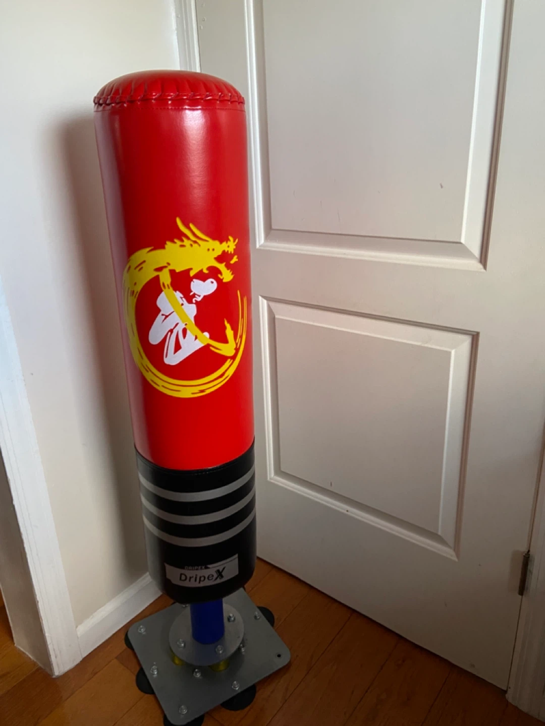 DripeX Freestanding Punching Bag - Red