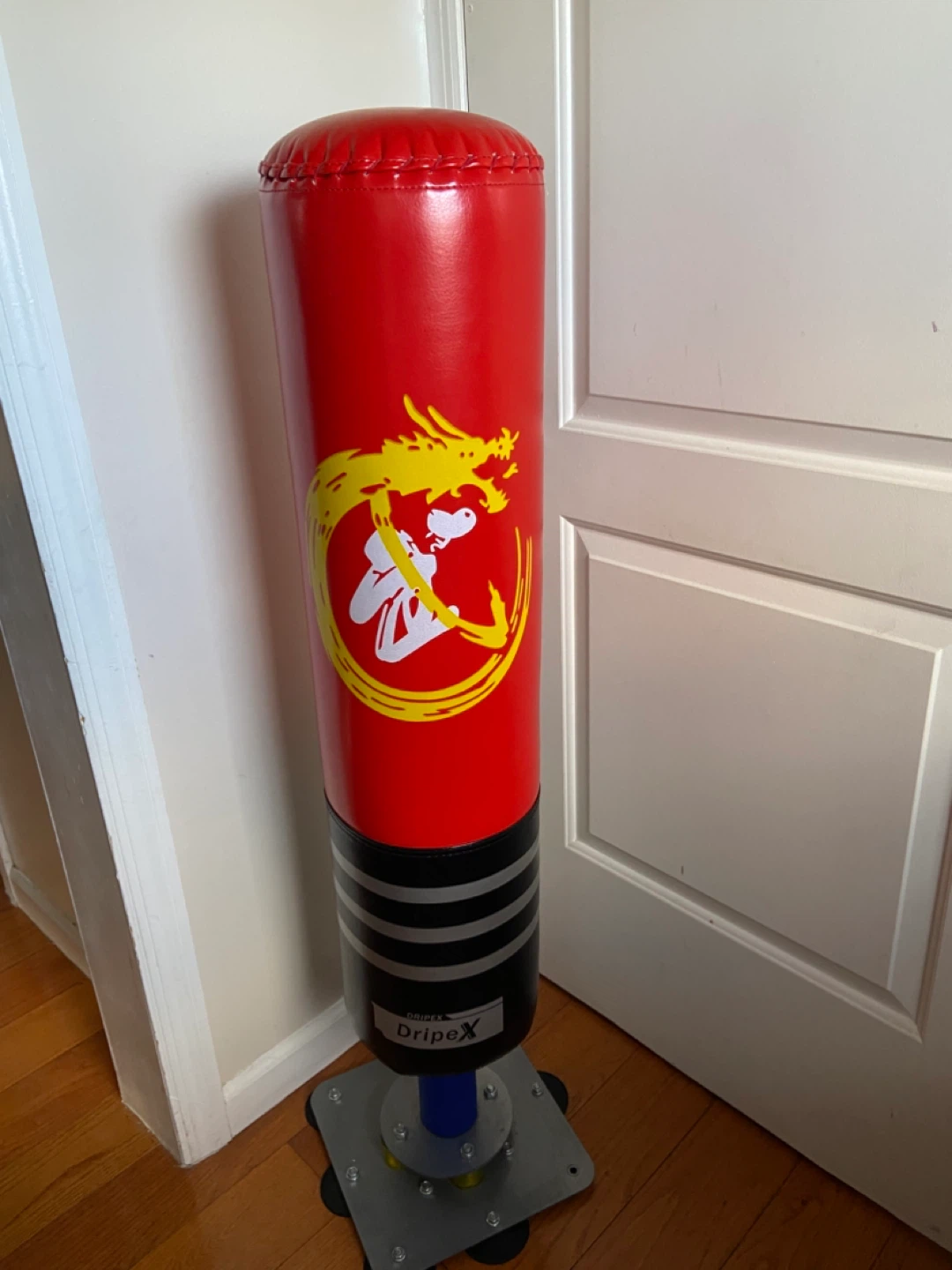DripeX Freestanding Punching Bag - Red - photo 2