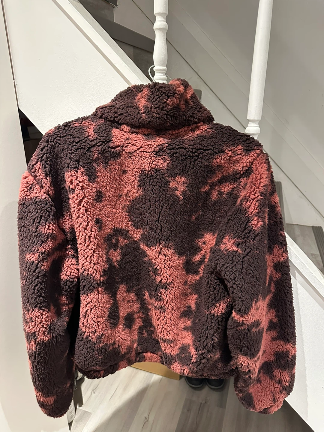 Sage Collective Tie Dye Sherpa Jacket - photo 2