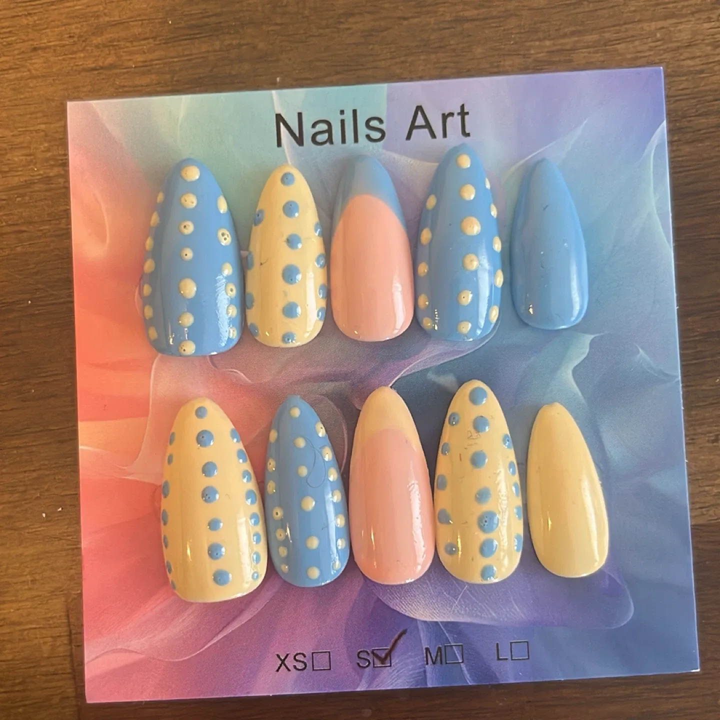 Press-On Nail Set - Various Sizes