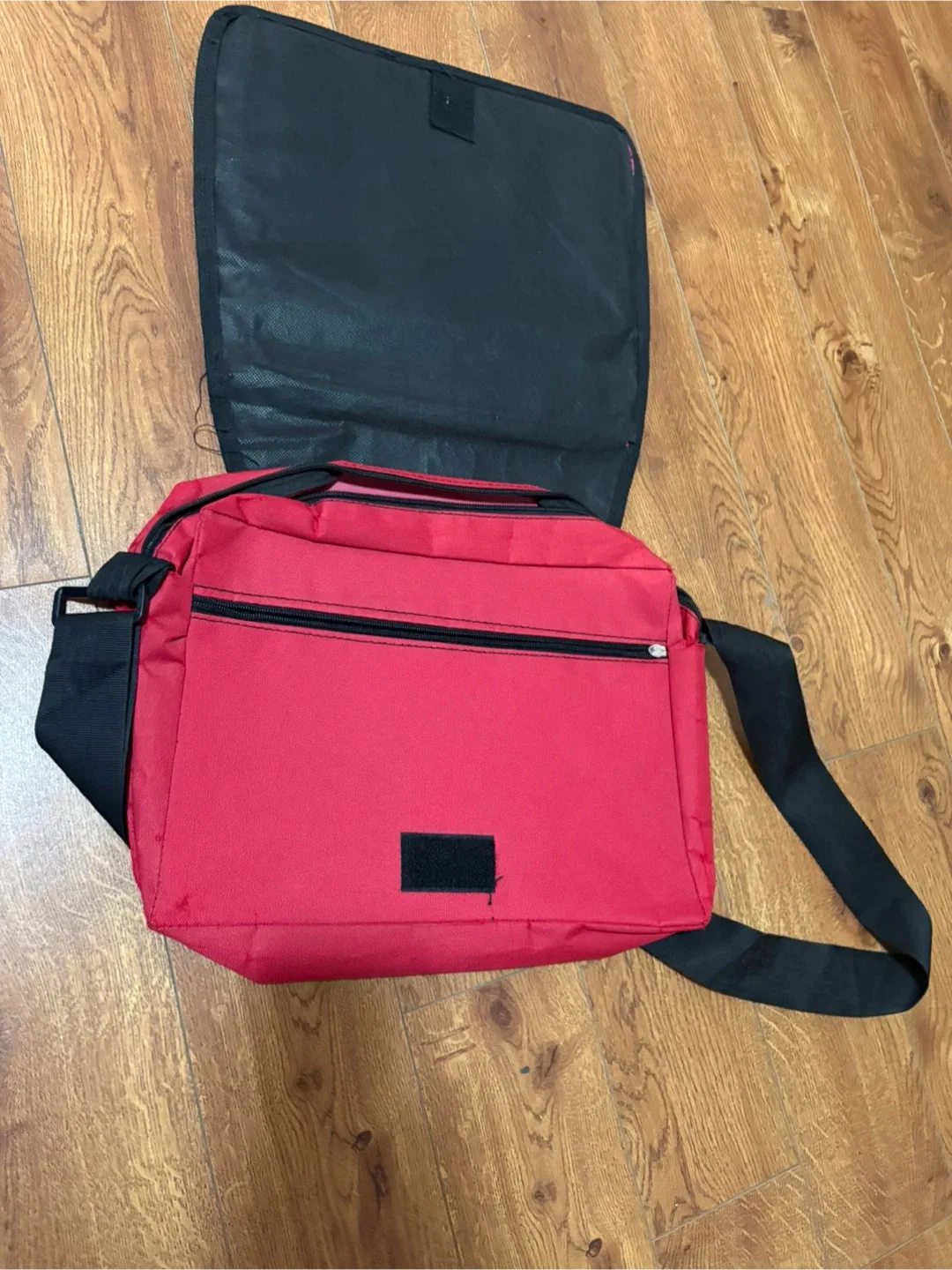 Red Messenger Bag