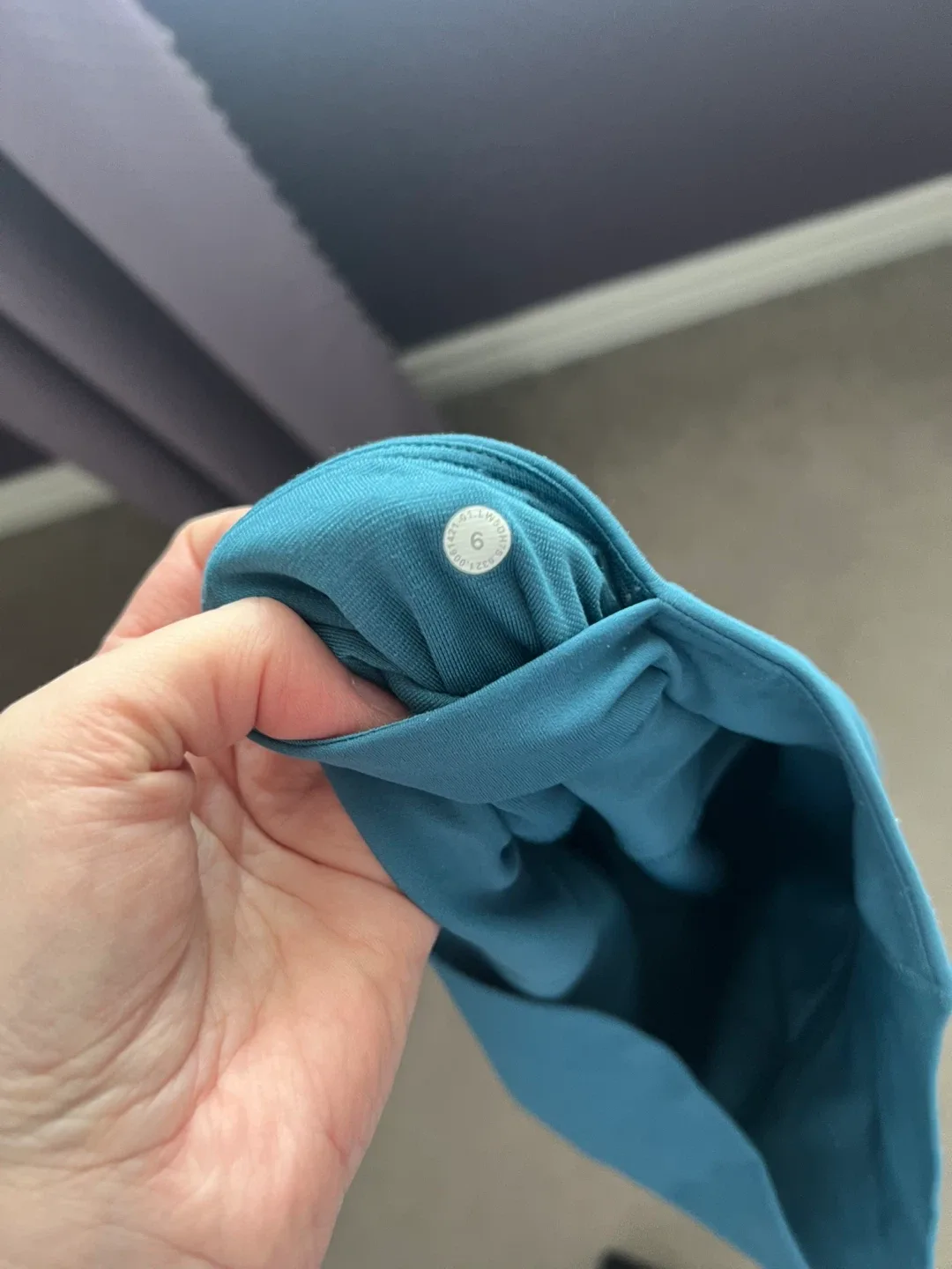 Lululemon align Joggers Size 6 Teal image indicator(4)