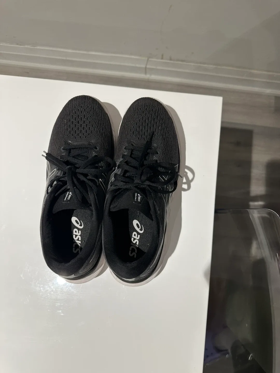 Asics Black Running Shoes - size 8US image indicator(4)