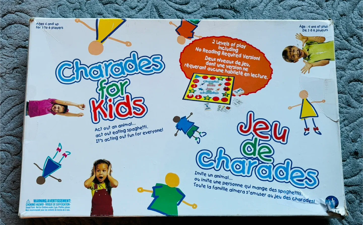 Charades for Kids Board Game