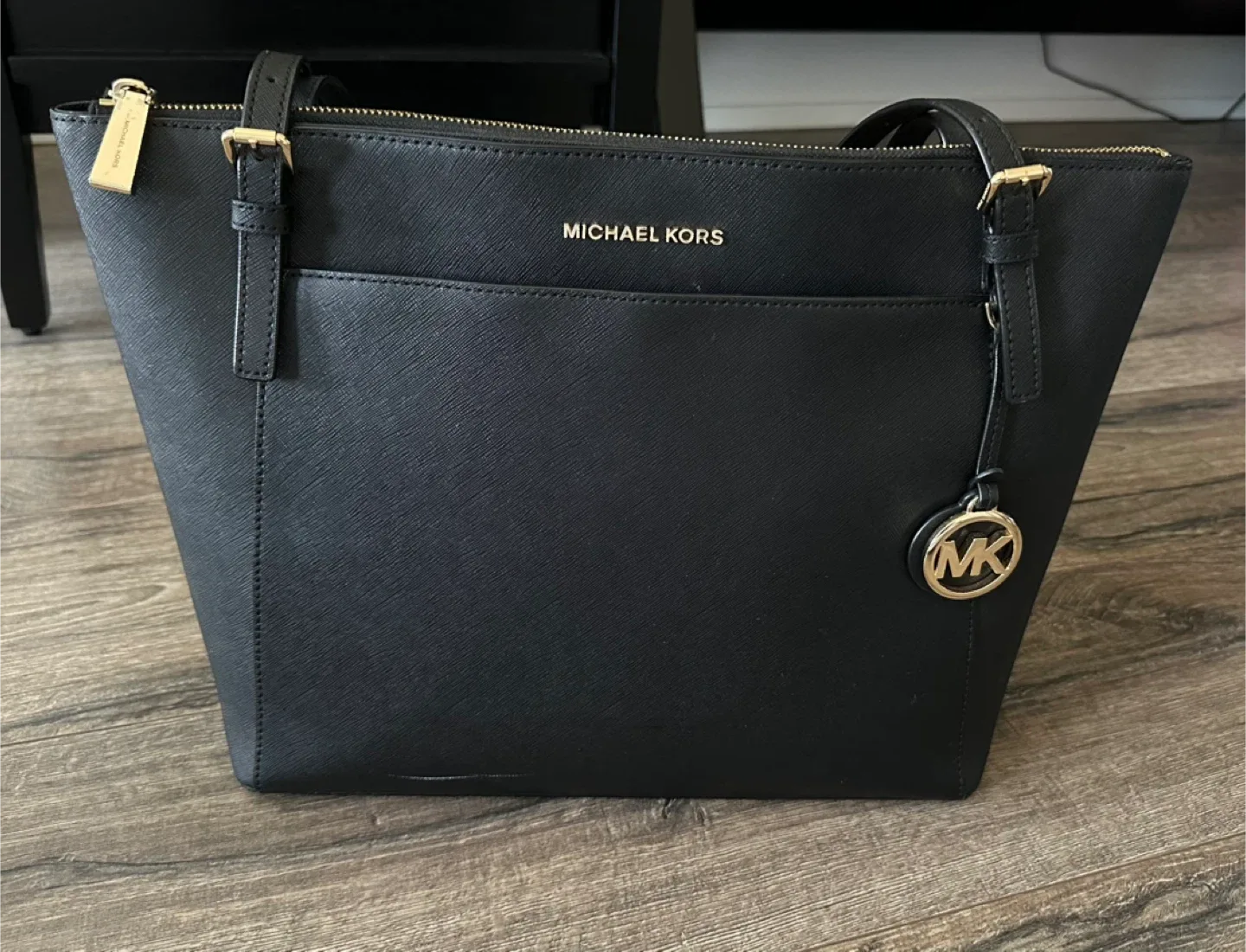 Michael Kors Black Tote Bag