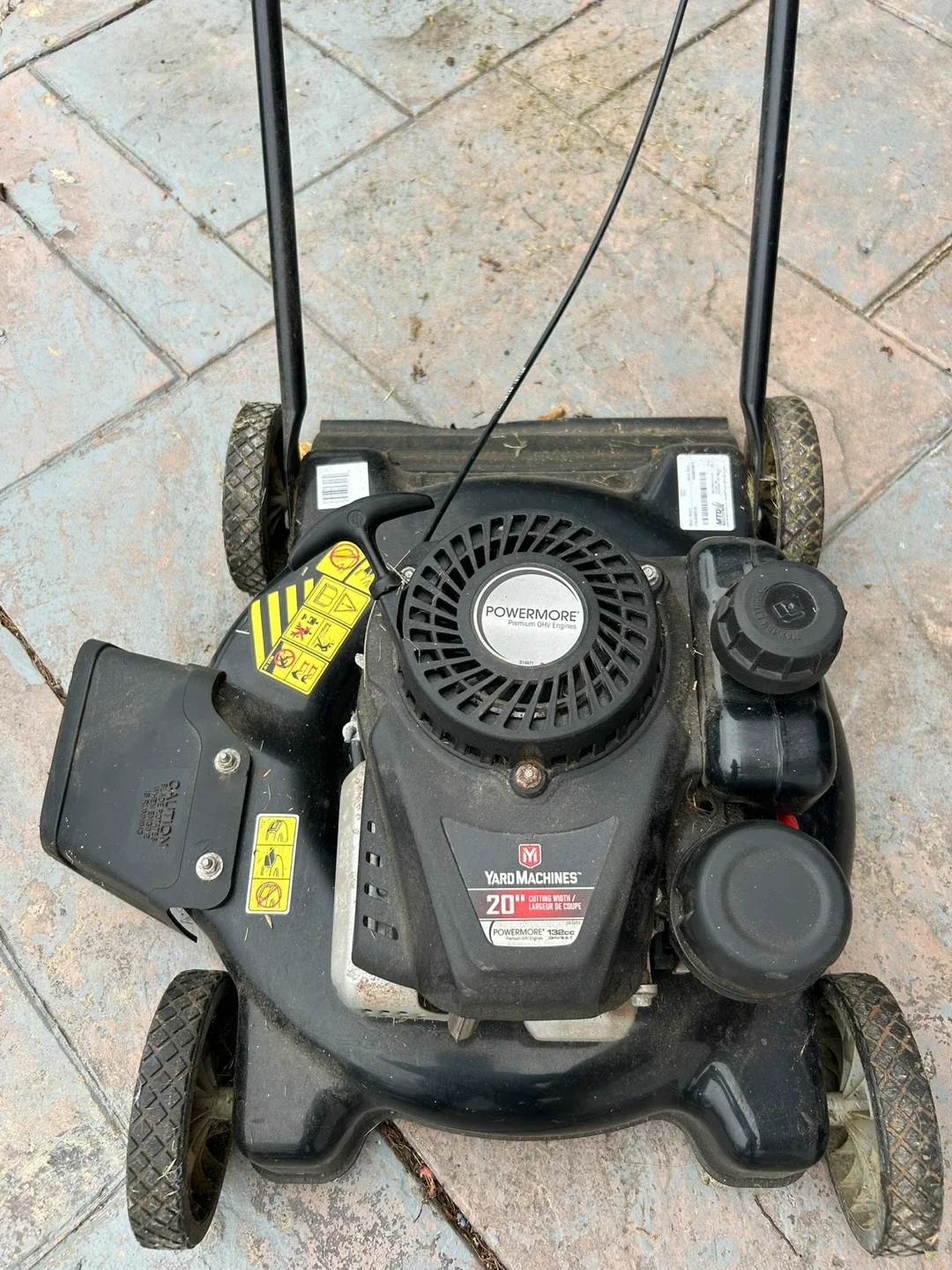 Yard Machines 20" Gas Lawn Mower