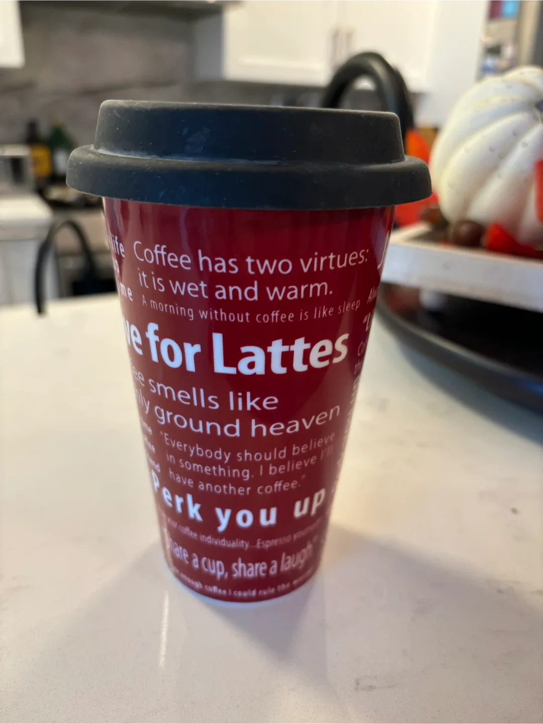 Love for Lattes Coffee Cup