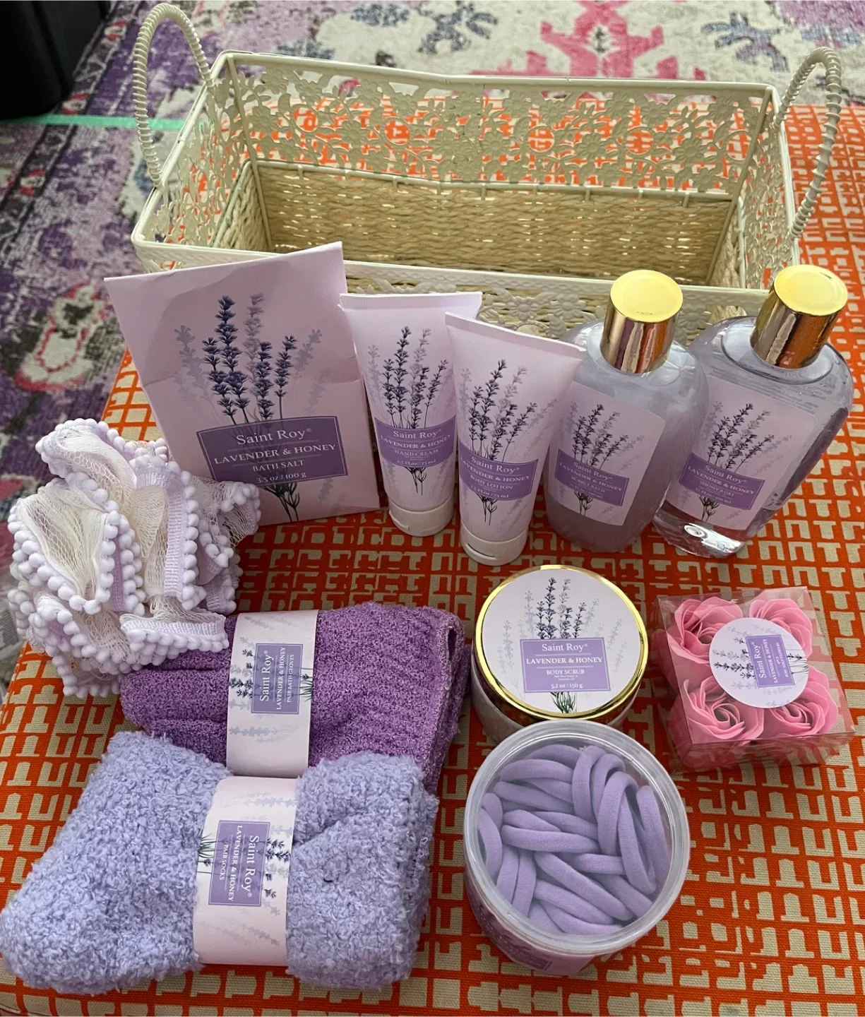 Saint Roy Lavender & Honey Beauty Gift Set