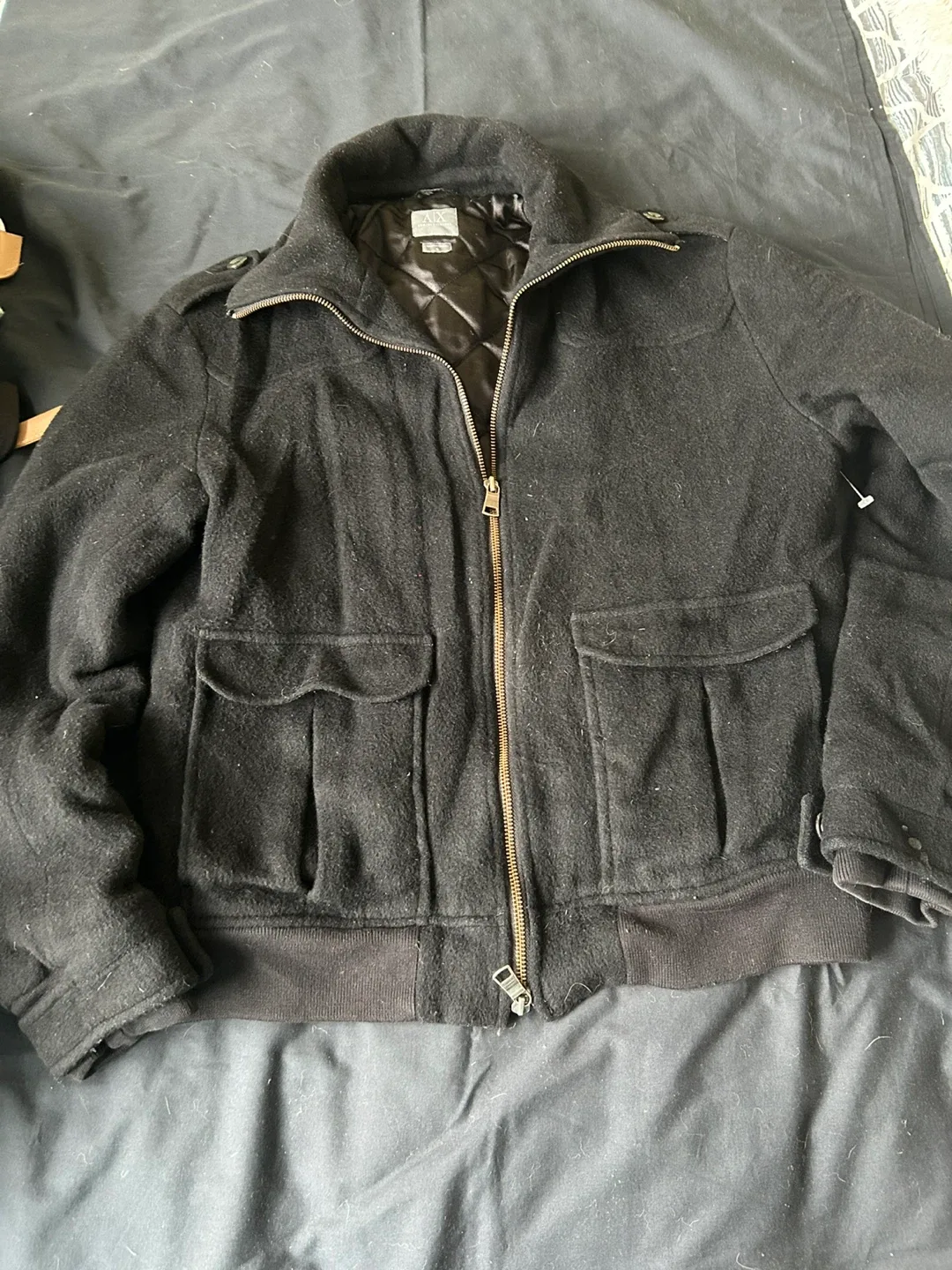 Armani Exchange Black Jacket - Size S
