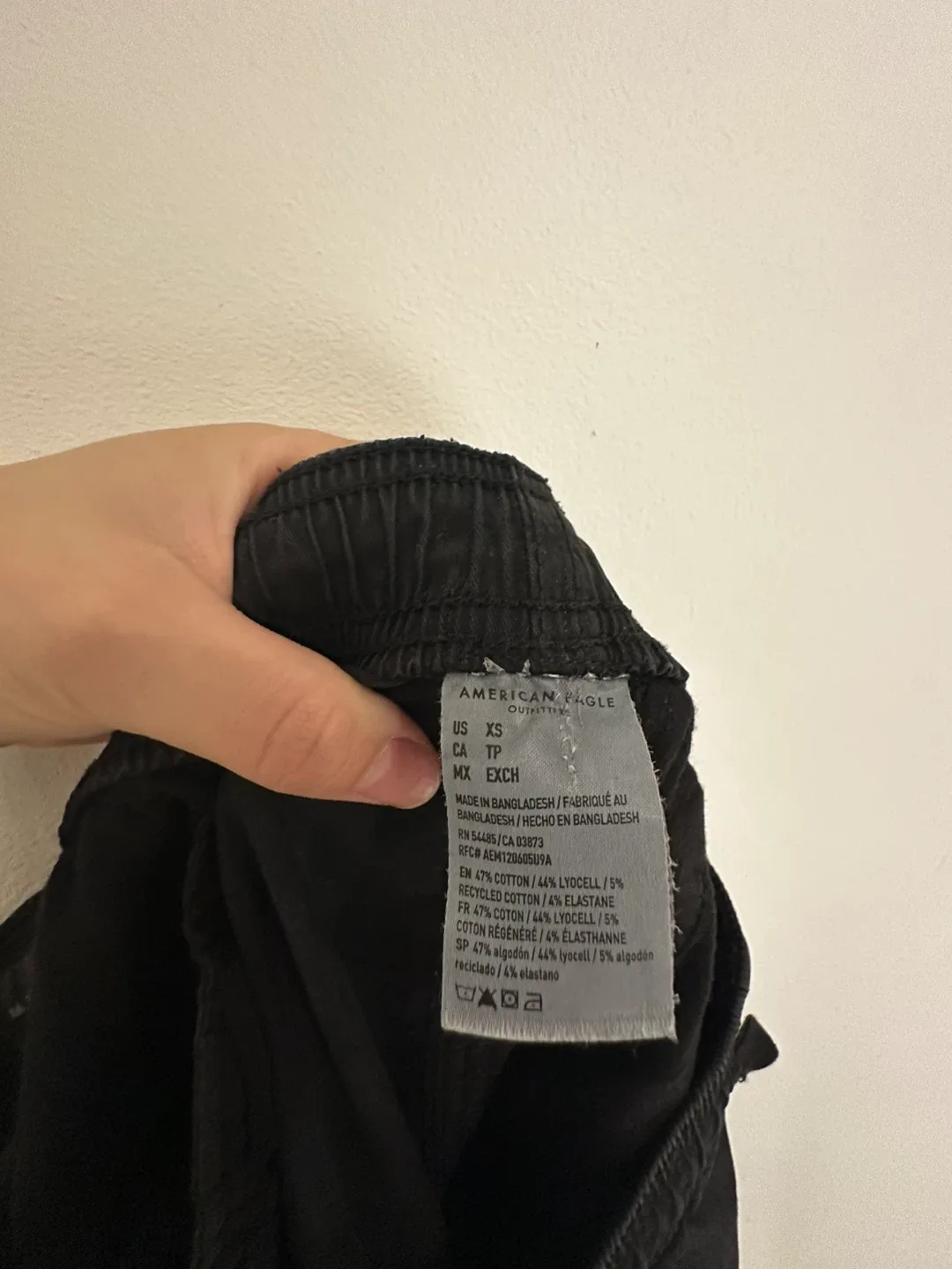 Pull&Bear Jogger Pants, black and beige image indicator(7)