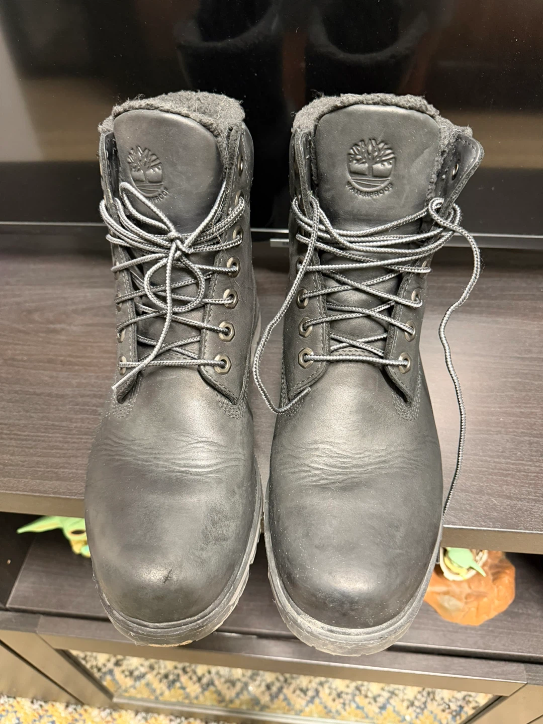 Timberland Waterproof Black Boots - men’s 9 - photo 2