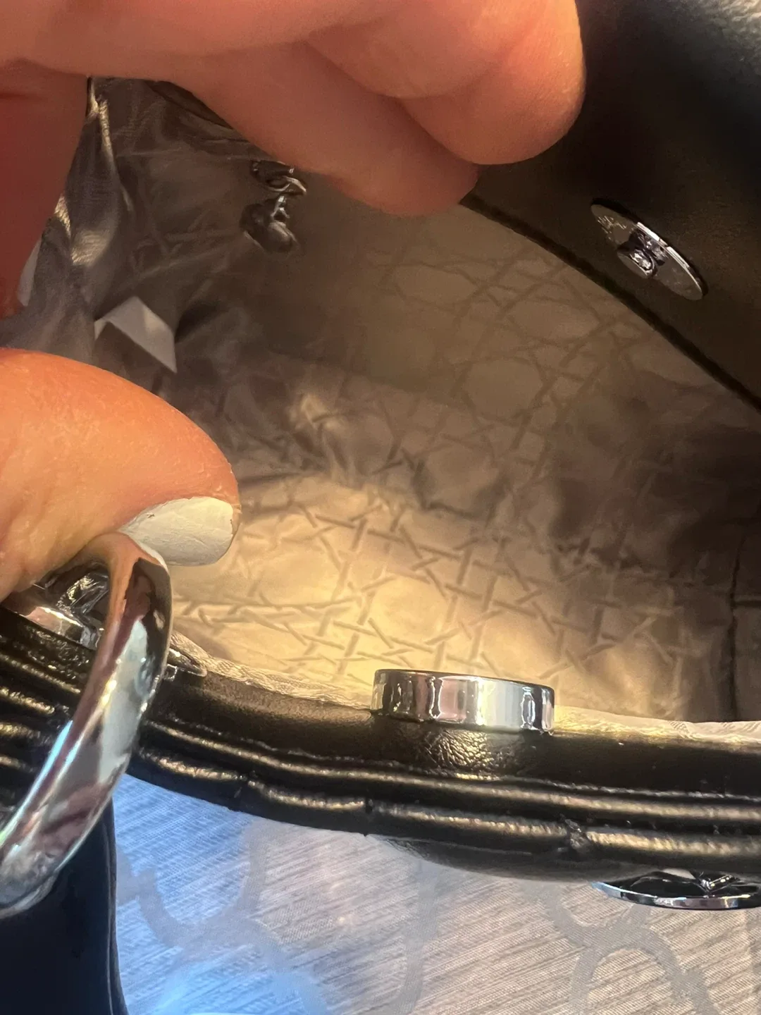 Dior “ Inspired” Micro Black bag image indicator(3)