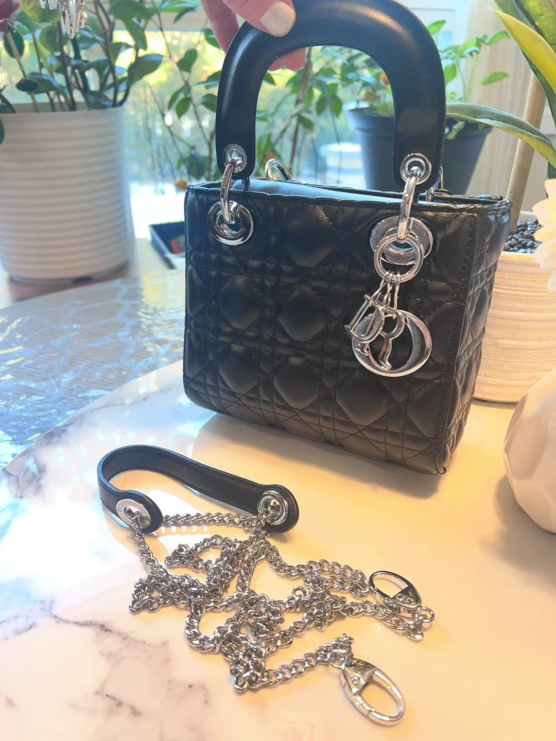 Dior “ Inspired” Micro Black bag image indicator(6)