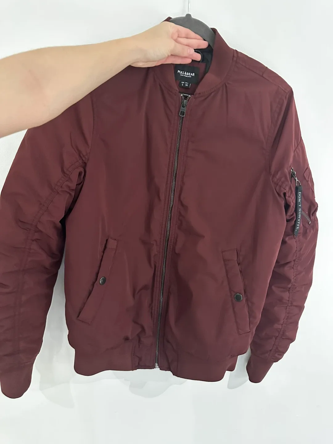 Pull&Bear Bomber Jacket - Size S image indicator(3)
