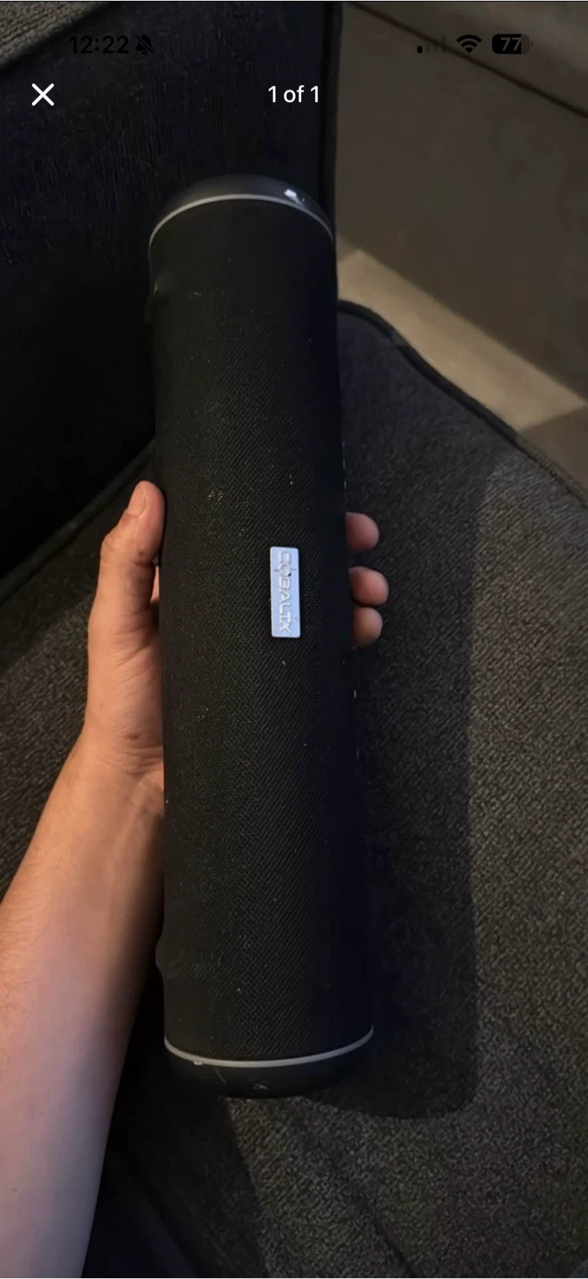 Cybaltx Wireless Bluetooth Speaker - Black