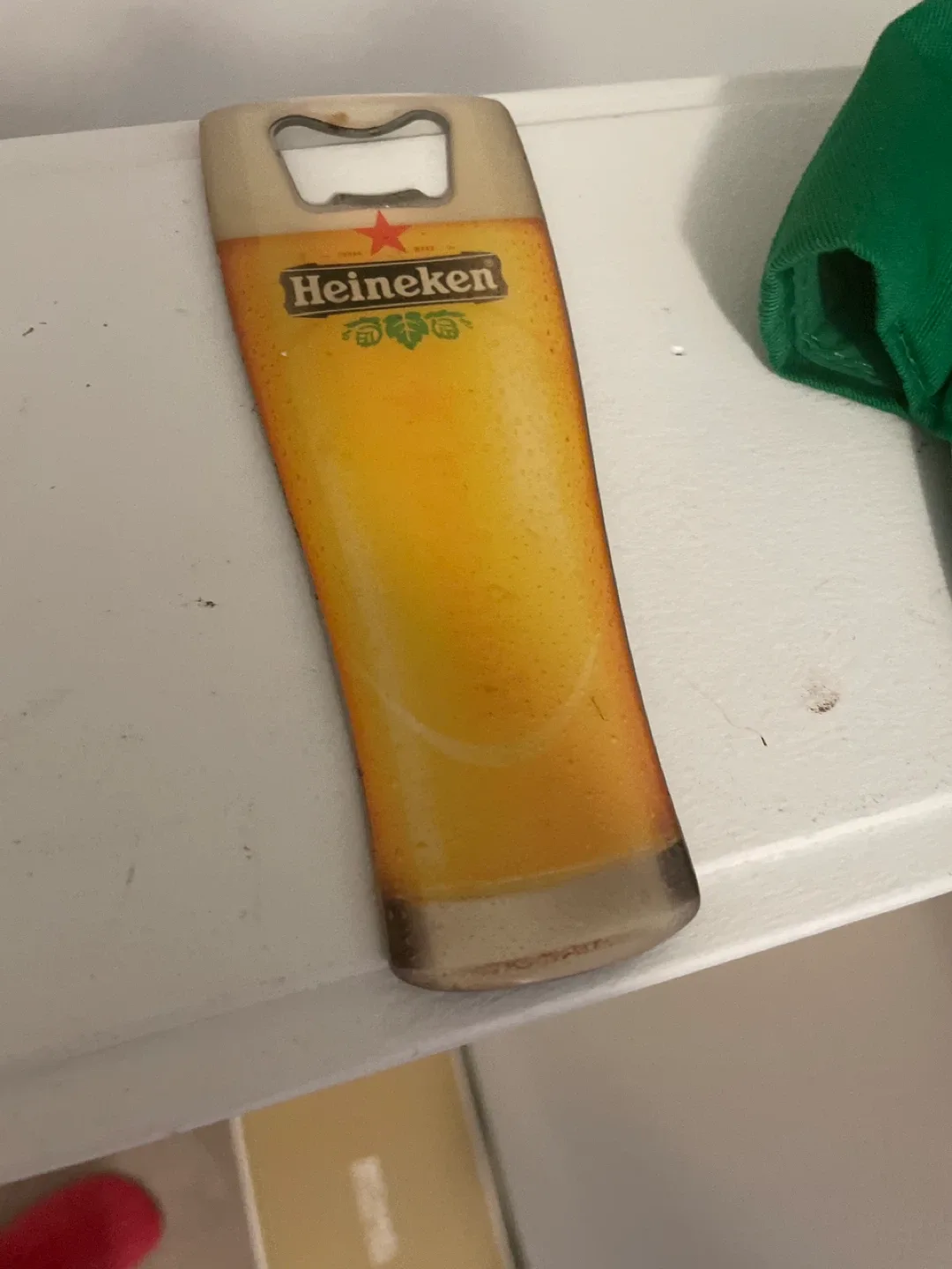Heineken Green  Cap brand new& Bottle Opener image indicator(3)