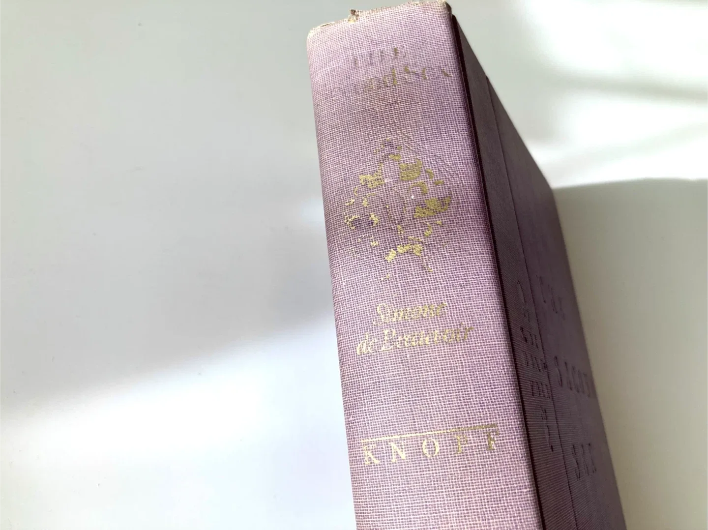 Vintage 1957 copy of The Second Sex: 4th printing image indicator(5)