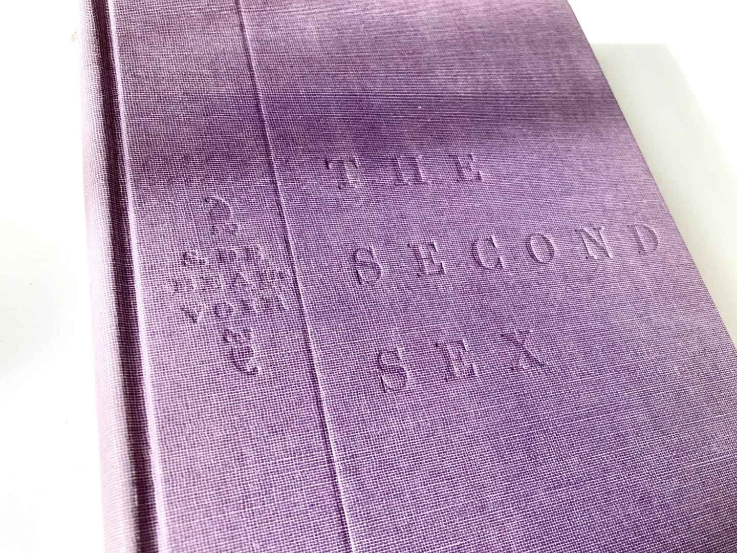 Vintage 1957 copy of The Second Sex: 4th printing