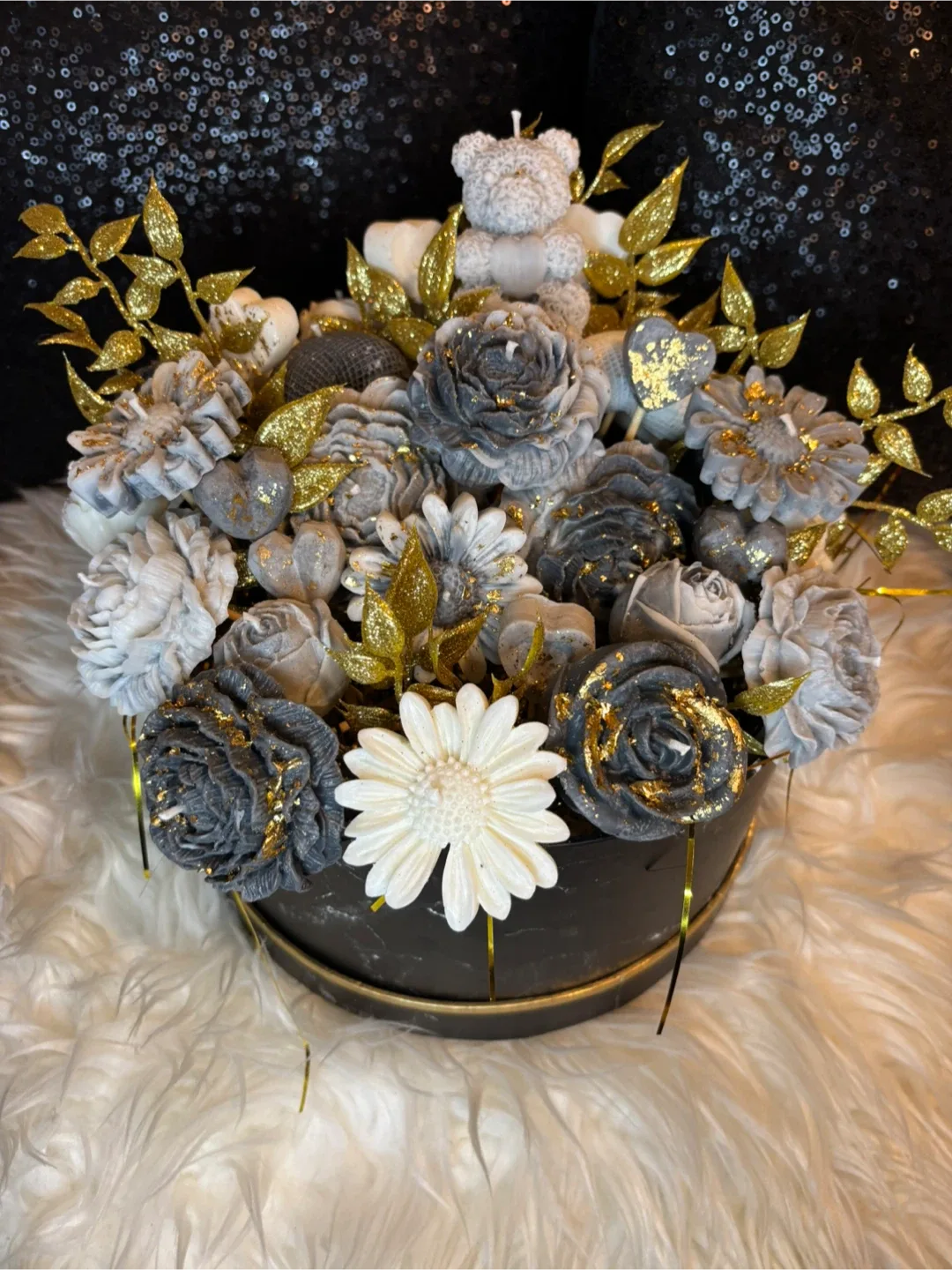 Handmade Bouquet Candles