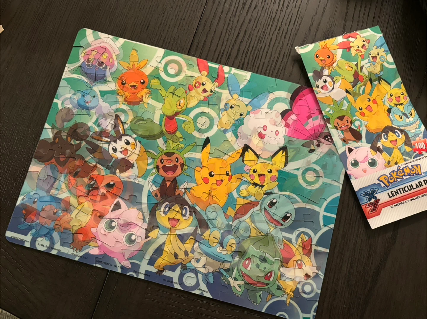 Pokemon Lenticular Puzzle 100 Pieces - photo 3