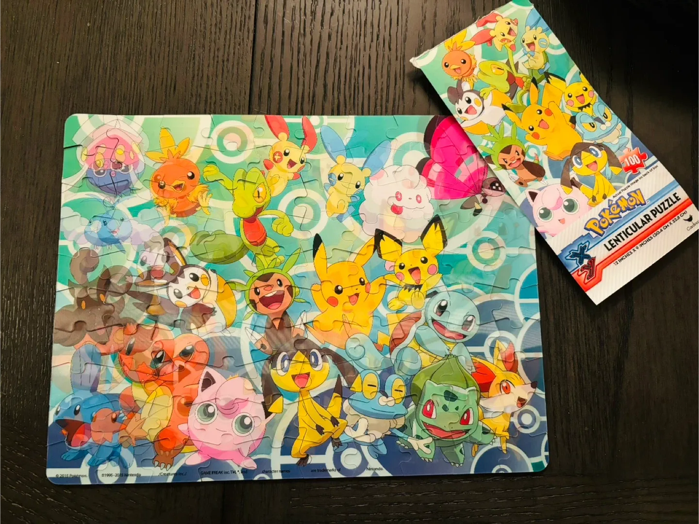 Pokemon Lenticular Puzzle 100 Pieces image indicator(6)